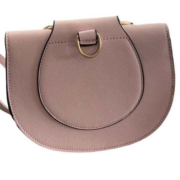 Rampage Pink Studded Mini Crossbody - Picture 4 of 7